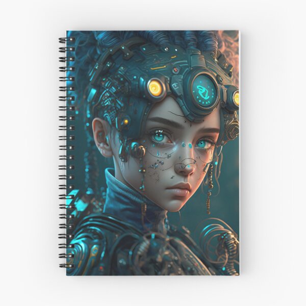 Item preview, Badass Cyberpunk Girl portrait designed and sold by Dannypryce.