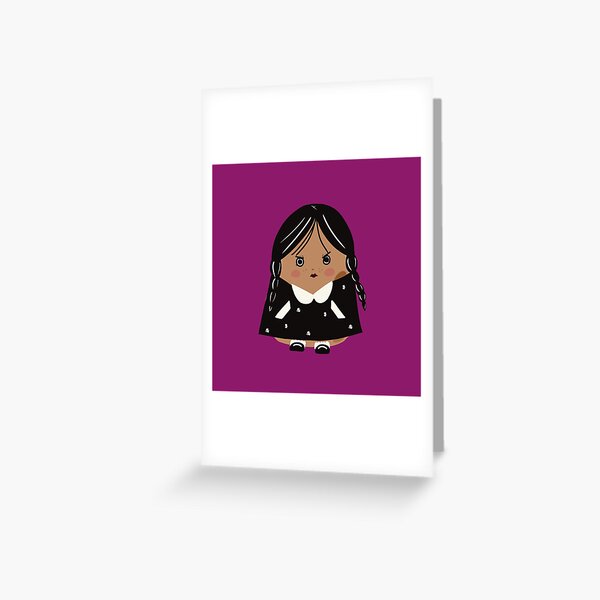 Wednesday but as a potato Greeting Card