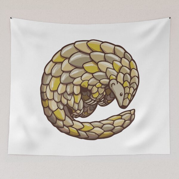 Item preview, Curled Pangolin designed and sold by chillaxcats.