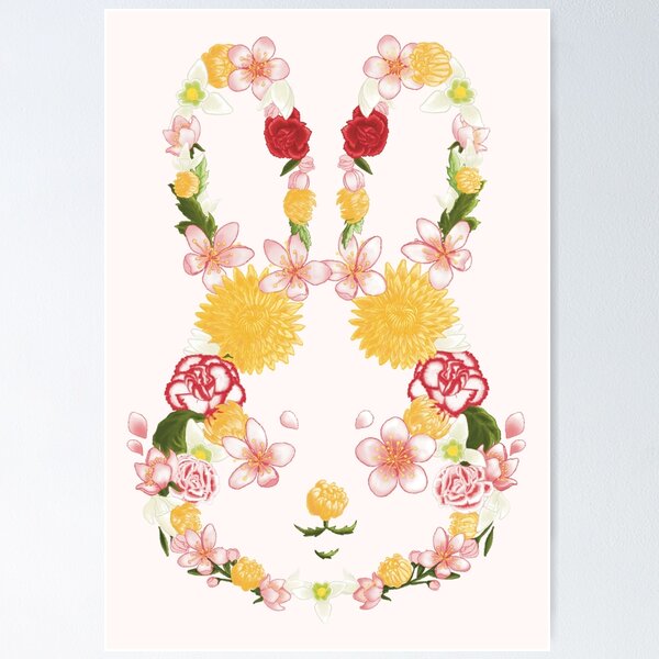 Item preview, Rabbit flower (the flowers are clustered like rabbits) designed and sold by NAORU-nui.