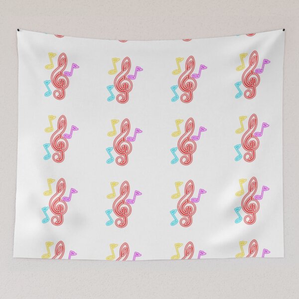 Item preview, Neon Music Notes designed and sold by KleineStar.