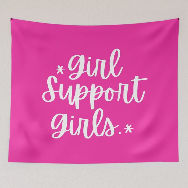 Item preview, girl support girls designed and sold by art-and-sticker.