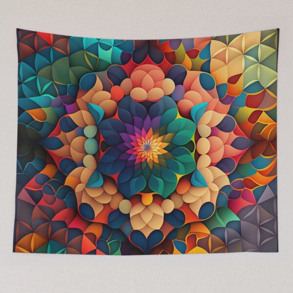 Item preview, Beautiful Colorful Abstract Colorwheel Pattern Design  designed and sold by bandjdesigns.