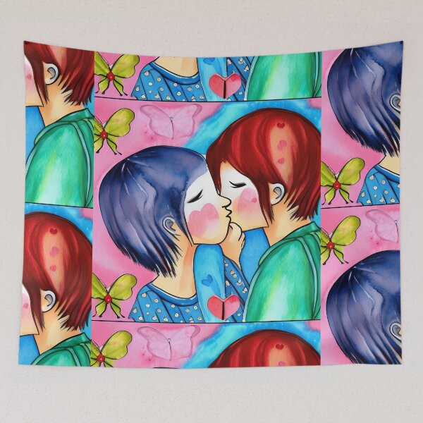 Item preview, TWO LOVERS KISS designed and sold by DanaMire.