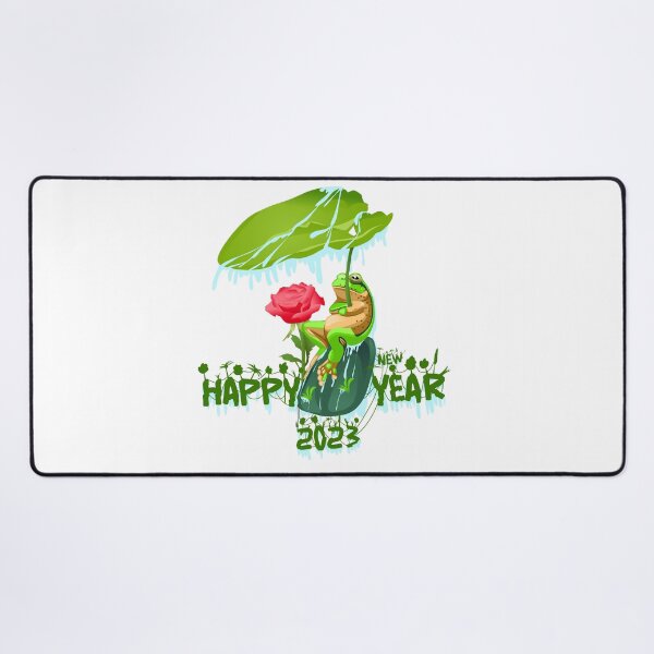 Item preview, happy new year 2023 frog illustration designed and sold by AmsaOza.