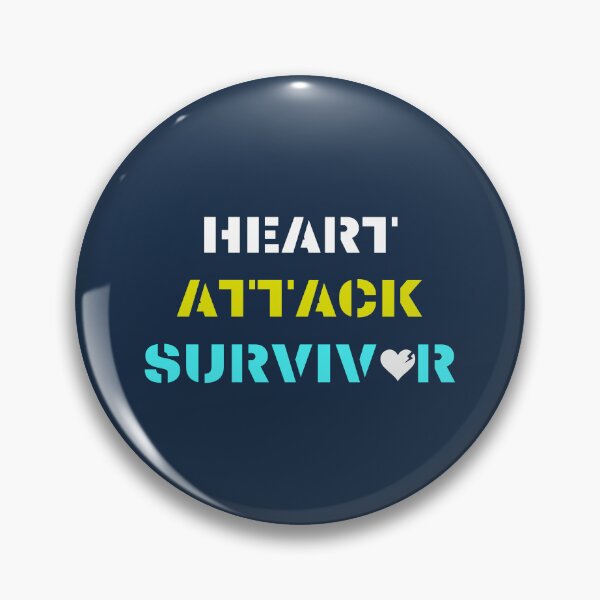 Item preview, Heart attack survivor motivational design designed and sold by DigitalMagShop.