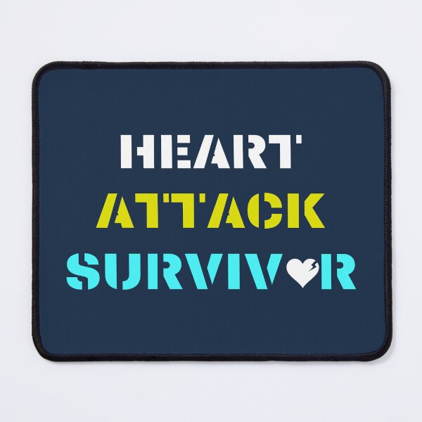 Item preview, Heart attack survivor motivational design designed and sold by DigitalMagShop.