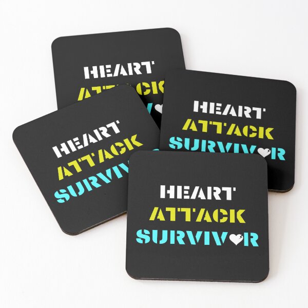 Item preview, Heart attack survivor motivational design designed and sold by DigitalMagShop.