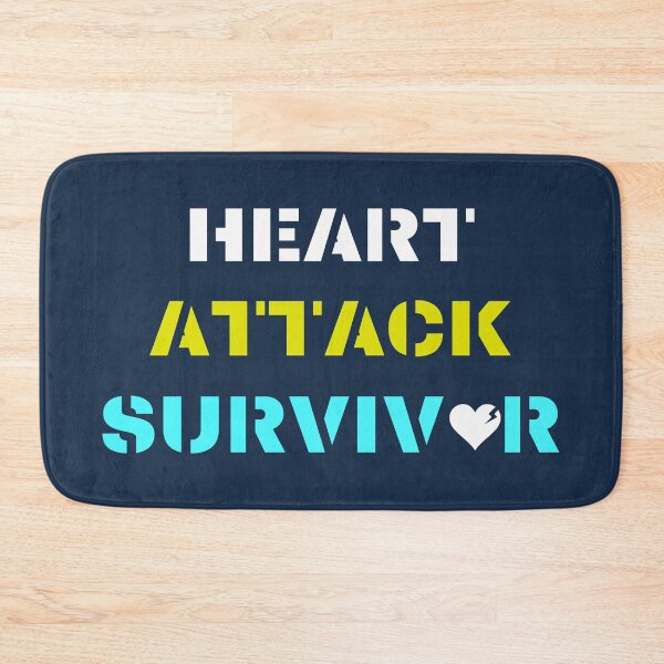Item preview, Heart attack survivor motivational design designed and sold by DigitalMagShop.