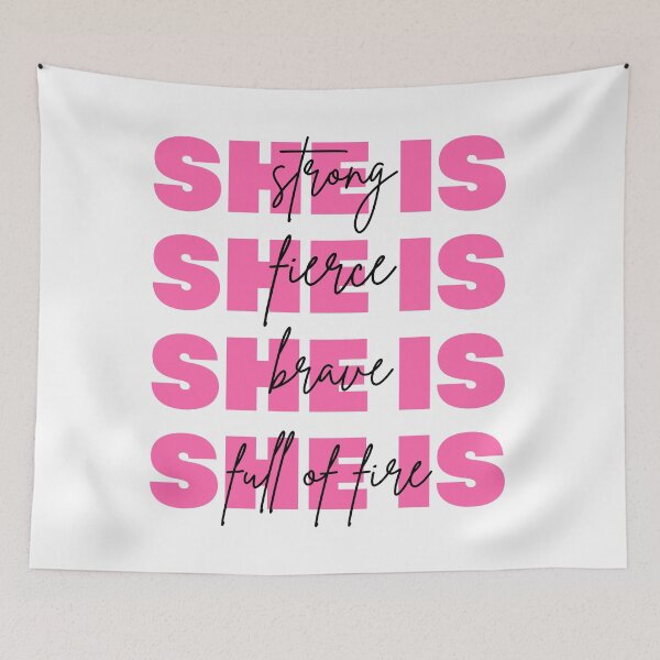 Item preview, she is strong designed and sold by art-and-sticker.