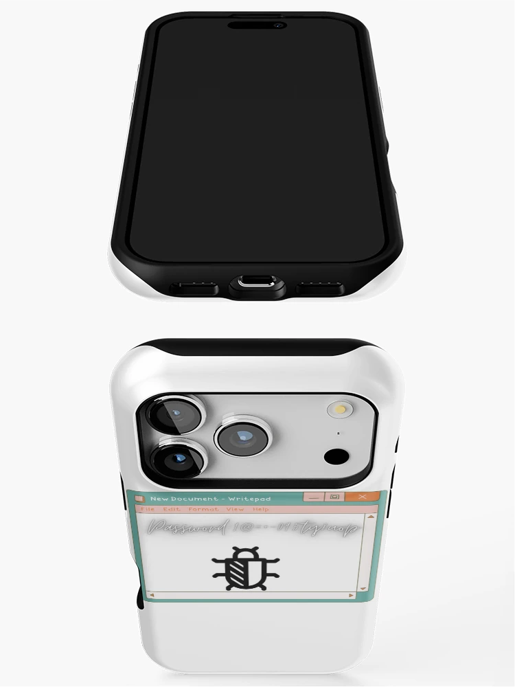 Thumbnail 3 of 4, iPhone Case, Virus VS Password designed and sold by DevHackerPython.
