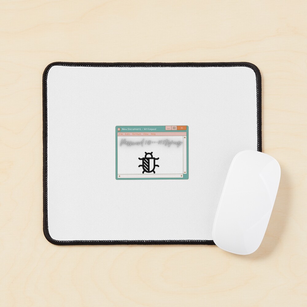 Item preview, Mouse Pad designed and sold by DevHackerPython.