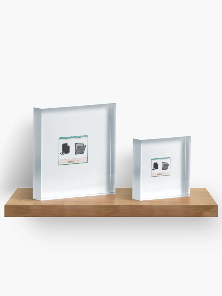 Thumbnail 3 of 5, Acrylic Block, Code Files designed and sold by DevHackerPython.