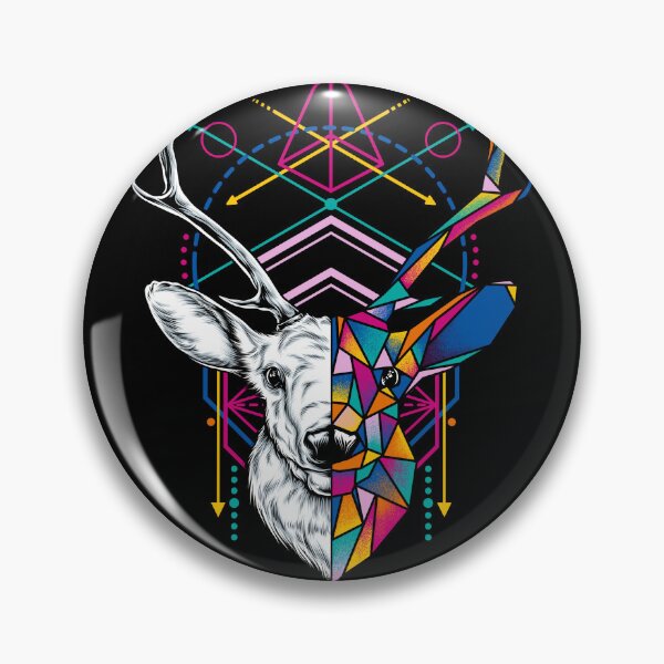 Item preview, Geometric Deer designed and sold by eggzoo.