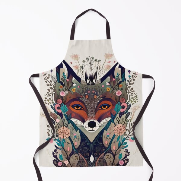 Item preview, Floral Forest Fox designed and sold by Mumzy2many.