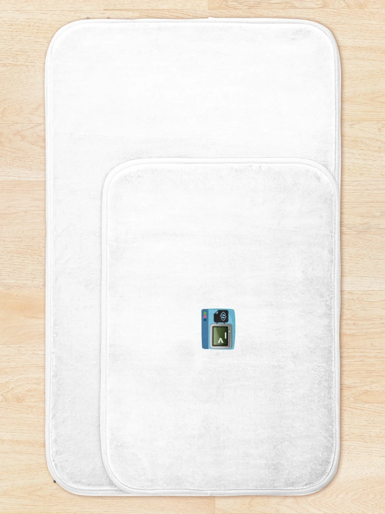Thumbnail 5 of 6, Bath Mat, Consle Script Macintosh designed and sold by DevHackerPython.
