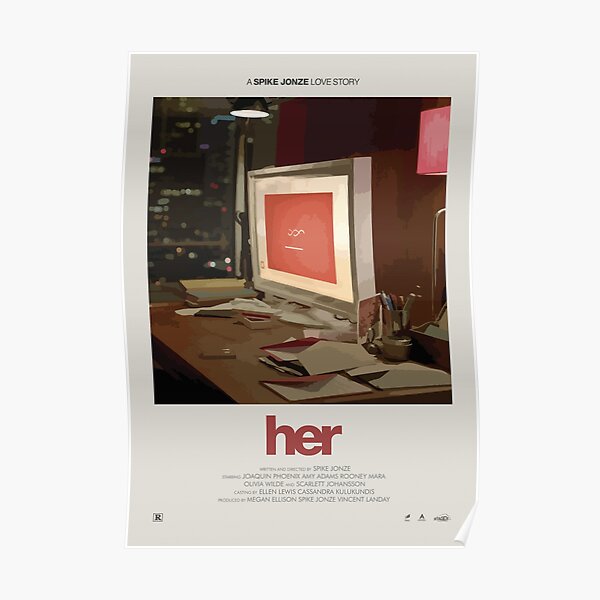 "Her Minimalist Poster" Poster for Sale by Canvasse Redbubble