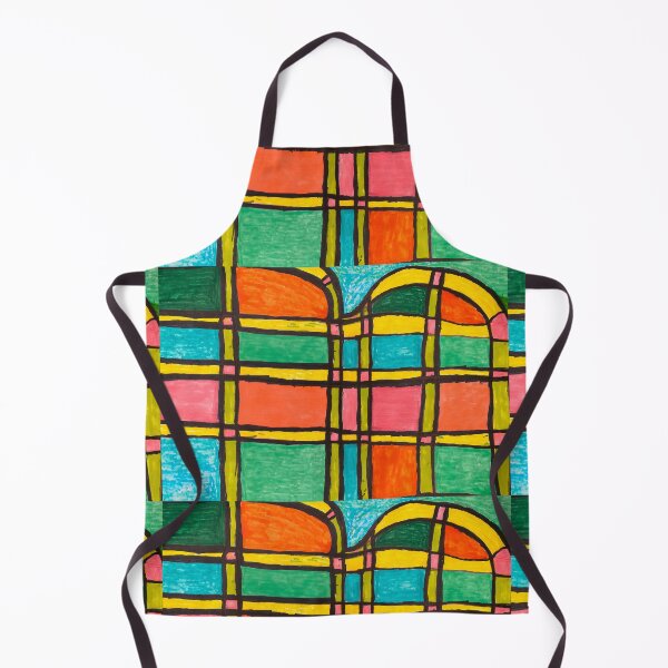 Item preview, Colourful Arched Stained Glass Windows  designed and sold by PodmenikArt.