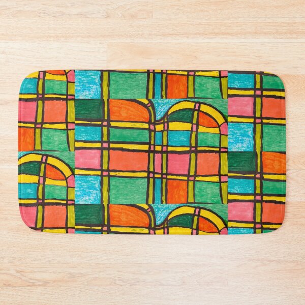 Item preview, Colourful Arched Stained Glass Windows  designed and sold by PodmenikArt.