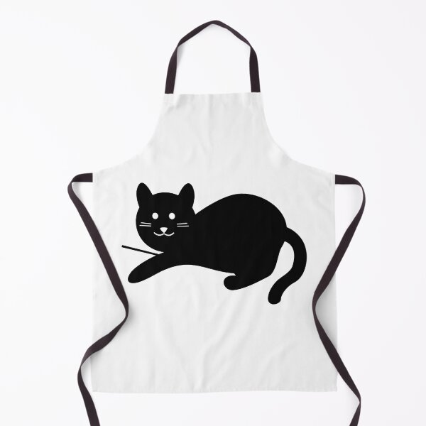 Aperçu de l'œuvre Katze chat noir mignon créée et vendue par ayokestudio.