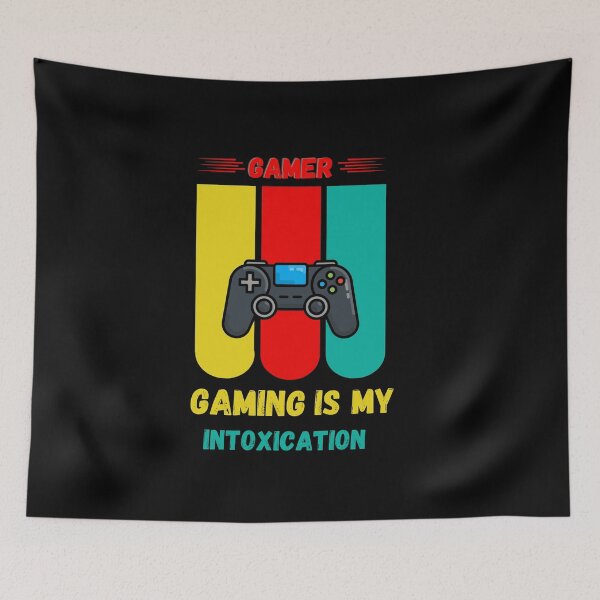 Item preview, gamer_ gaming is MY intoxication  designed and sold by ASLI-SH.