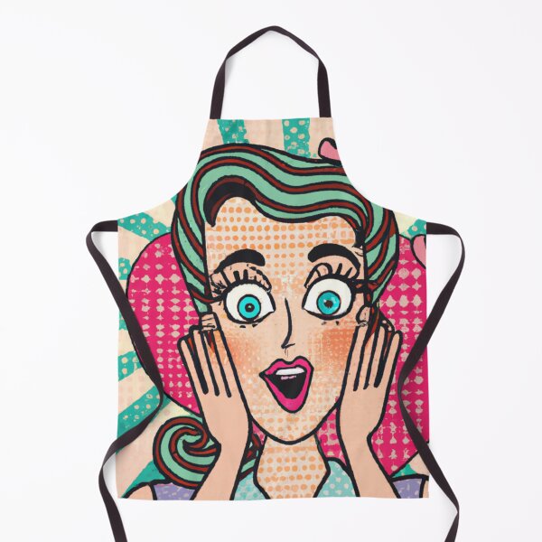 Item preview, Struck By Love, Lovestruck Woman Retro Style, a Cute gift for Valentines Day designed and sold by Color-Me-Blue.