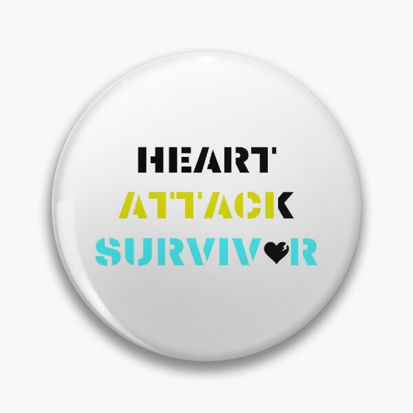 Item preview, Copy of Heart attack survivor motivational design designed and sold by DigitalMagShop.