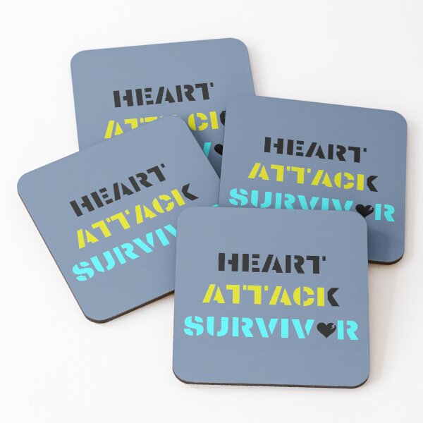 Item preview, Copy of Heart attack survivor motivational design designed and sold by DigitalMagShop.