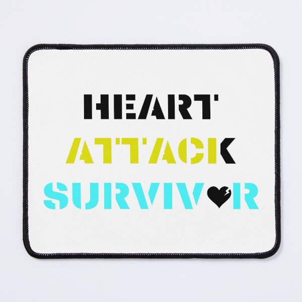 Item preview, Copy of Heart attack survivor motivational design designed and sold by DigitalMagShop.