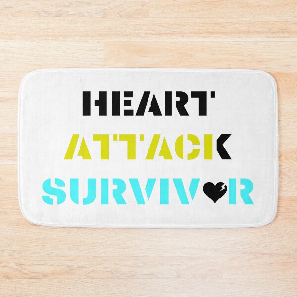 Item preview, Copy of Heart attack survivor motivational design designed and sold by DigitalMagShop.