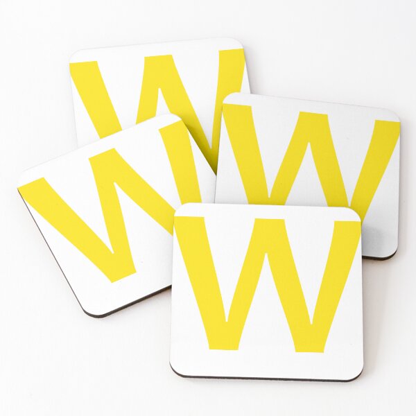 Item preview, Yellow color Letter W designed and sold by WECreations.