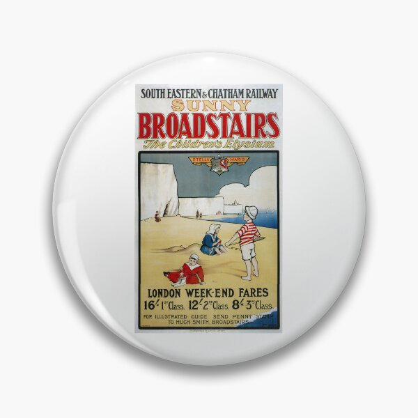 Item preview, Vintage Poster - Broadstairs designed and sold by cmphotographs.