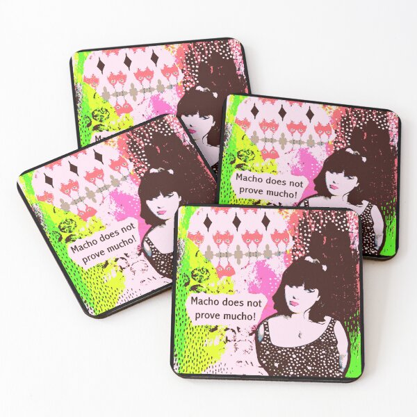 Item preview, Macho Does Not Prove Mucho! designed and sold by Beatrice Roberts.