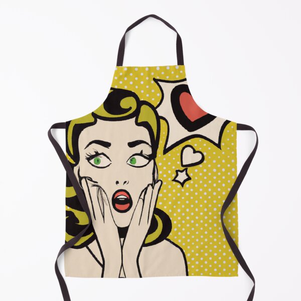Item preview, Struck By Love, Lovestruck Woman Retro Style, a Cute gift for Valentines Day designed and sold by Color-Me-Blue.