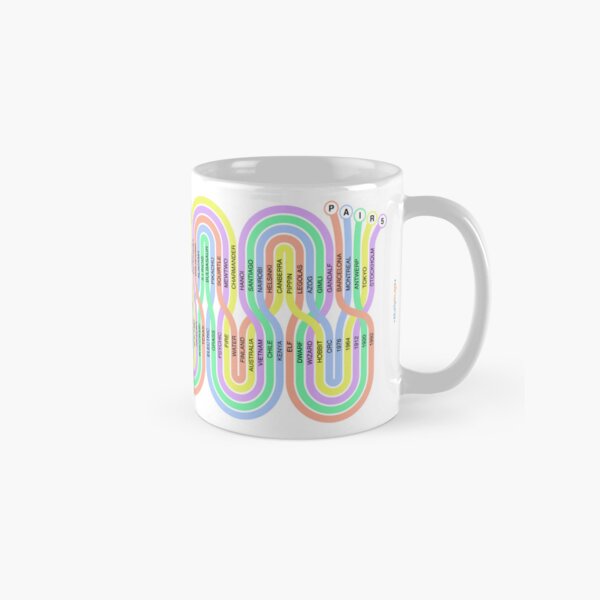 Pair5 Spaghetti Study Mug Classic Mug
