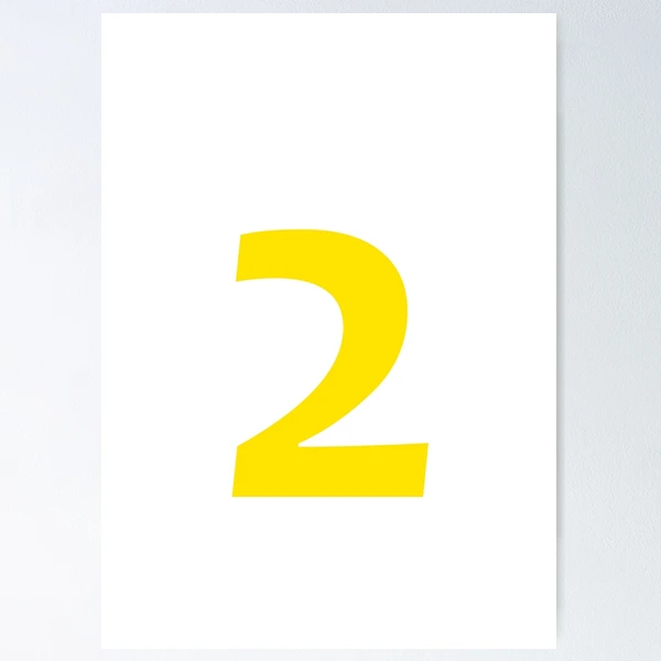 Yellow color Number 2 | Yellow color Number Two