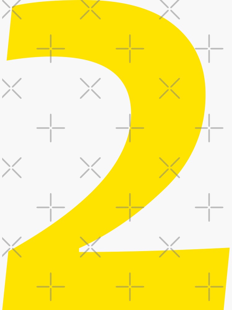 Yellow color Number 2 | Yellow color Number Two