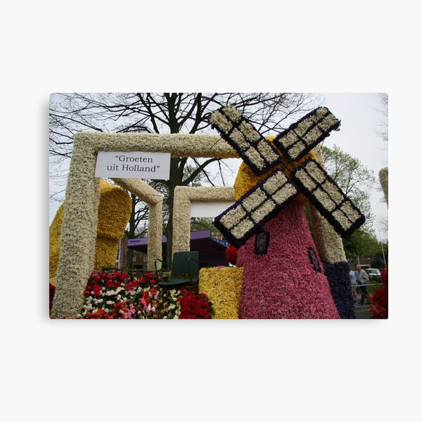 Flower Parade - Greetings from Holland Canvas Print
