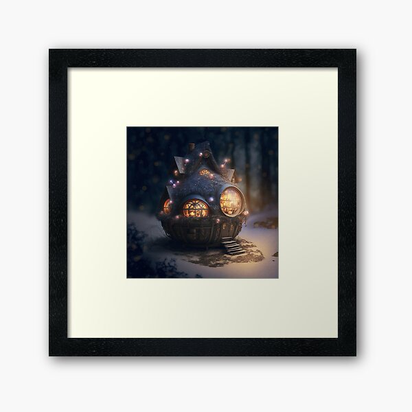 Posh Fairy Architecture I Framed Art Print