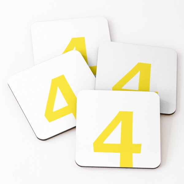 Item preview, Yellow color Number 4 | Yellow color Number Four designed and sold by WECreations.