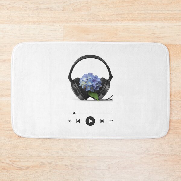 Artikelvorschau, Audio-Player, Kopfhörer, Blumen-Musik-Player entworfen und verkauft von SwifTech.