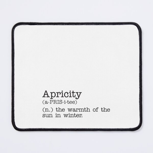 Item preview, Apricity - Latin - Beautiful Word Definition - Typewriter designed and sold by Zooone.