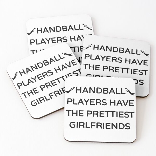 Item preview, Handball Players Have the Prettiest Girlfriends (Cute Funny Desing)  designed and sold by BRAZILCOOLSHIRT.
