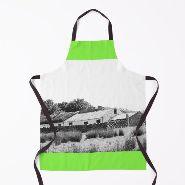 Item preview, Stone Wall Thatch Farmhouse bw Northern Ireland designed and sold by eddiebarronshop.
