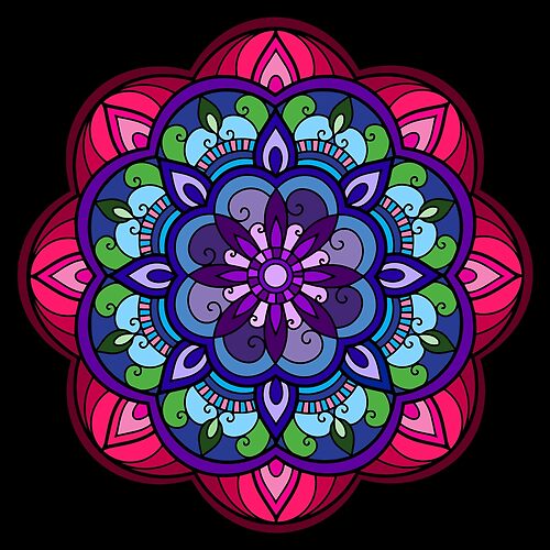 Floral Mandalas 102 (Style:12)