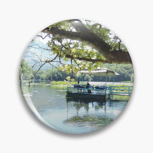 Item preview, Tea at the Blue Eye water spring Muzinë, Albania. designed and sold by mikequigley.