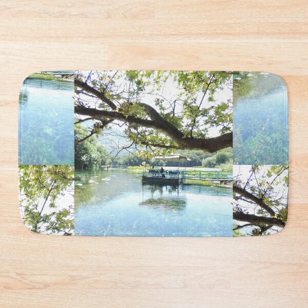 Item preview, Tea at the Blue Eye water spring Muzinë, Albania. designed and sold by mikequigley.