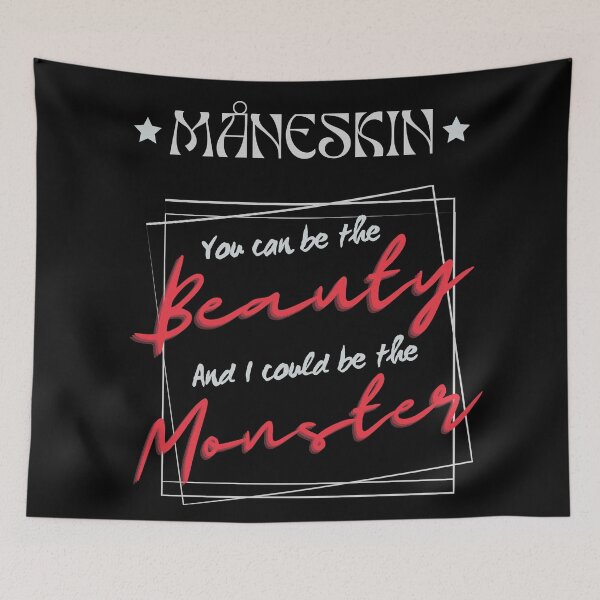 Item preview, Maneskin Merch (I Wanna Be Your Slave Lyrics) designed and sold by Think In Scenes.