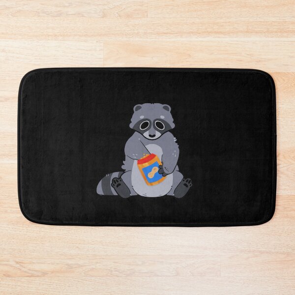 Item preview, Raccoon eating peanut butter designed and sold by Mossysplashart.