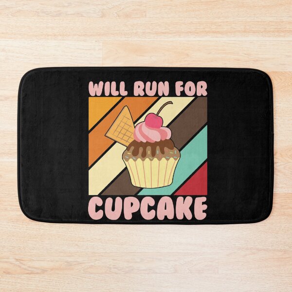 Item preview, Will Run For Cupcake Kuchen Cupcake designed and sold by MooonTees.
